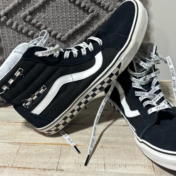 Vans Other - Van’s SK8-Hi Reissue Tigercheck Shoes-Sz 12